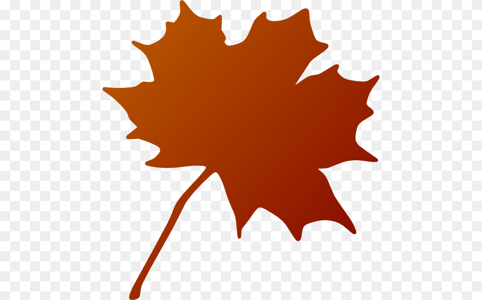 Orange Maple Leaf Clipart, Maple Leaf, Plant, Tree, Animal Png