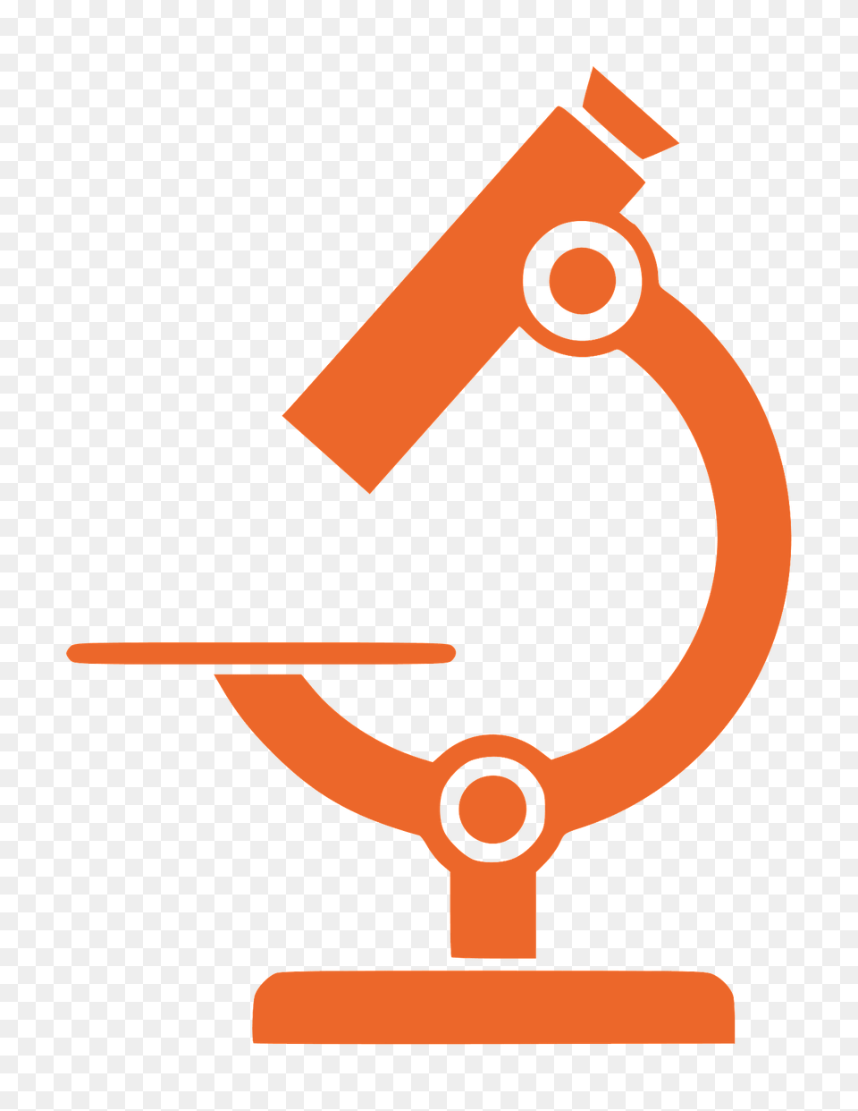 Orange Microscope Clipart Free Transparent Png