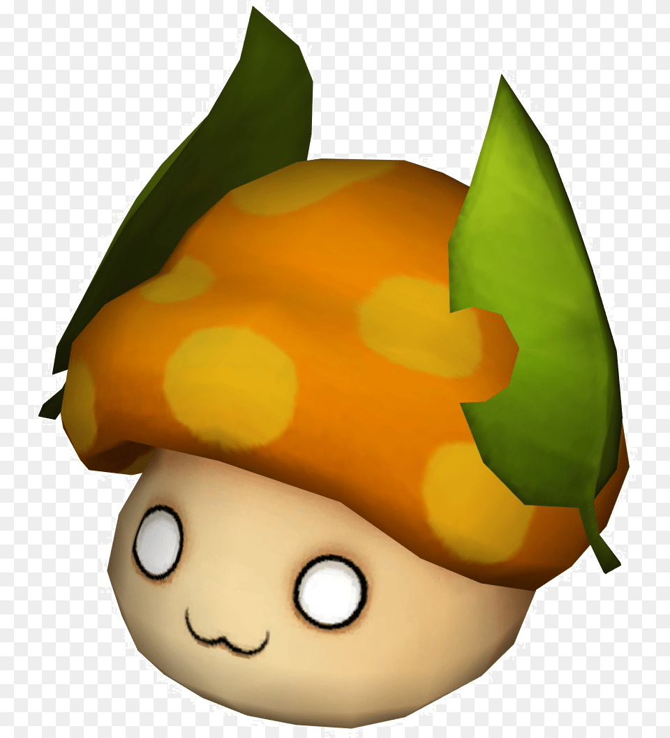 Orange Mushroom Official Maplestory 2 Wiki Maplestory 2 Orange Mushroom, Plant, Leaf, Produce, Food Png Image