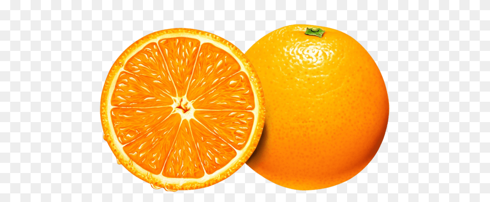 Orange Open Illustration, Citrus Fruit, Food, Fruit, Grapefruit Free Png Download