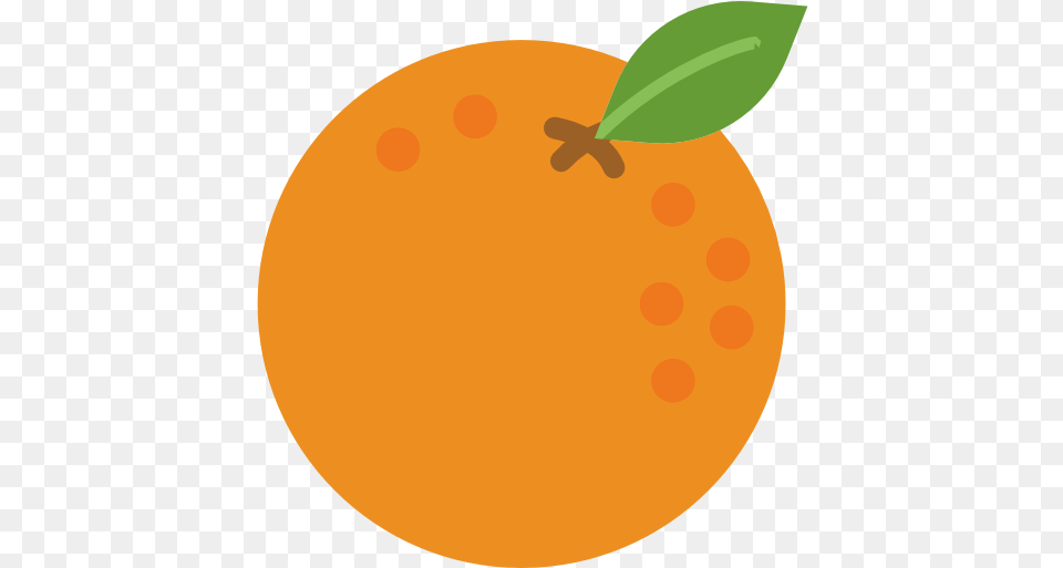 Orange Orange Icon, Produce, Plant, Citrus Fruit, Food Free Png