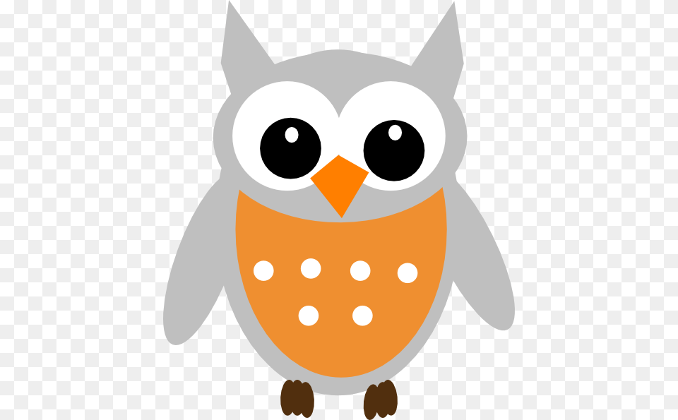 Orange Owl Clip Art, Animal, Bear, Mammal, Wildlife Free Png