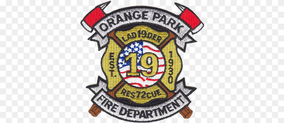 Orange Park Fire Department Miami Beach Fire Department, Badge, Logo, Symbol Png Image