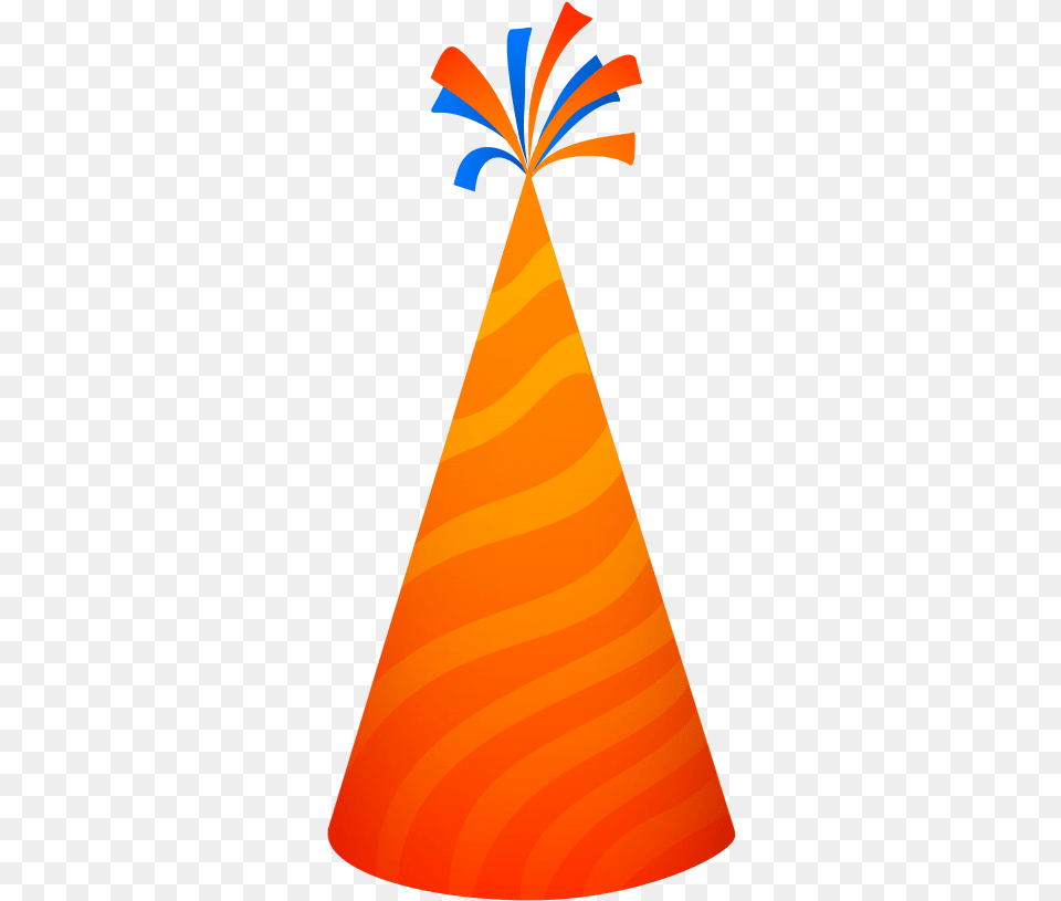 Orange Party Hat, Clothing, Party Hat Png Image