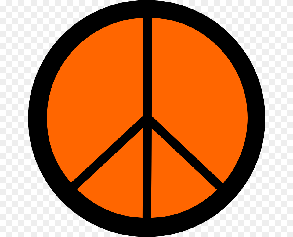 Orange Peace Symbol 12 Scallywag Peacesymbol Raised Fist Artwork, Sign, Disk Png
