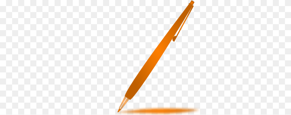 Orange Pencil Clip Art Vector Clip Art Online Orange Pen Clip Art, Smoke Pipe, Construction, Construction Crane Png Image