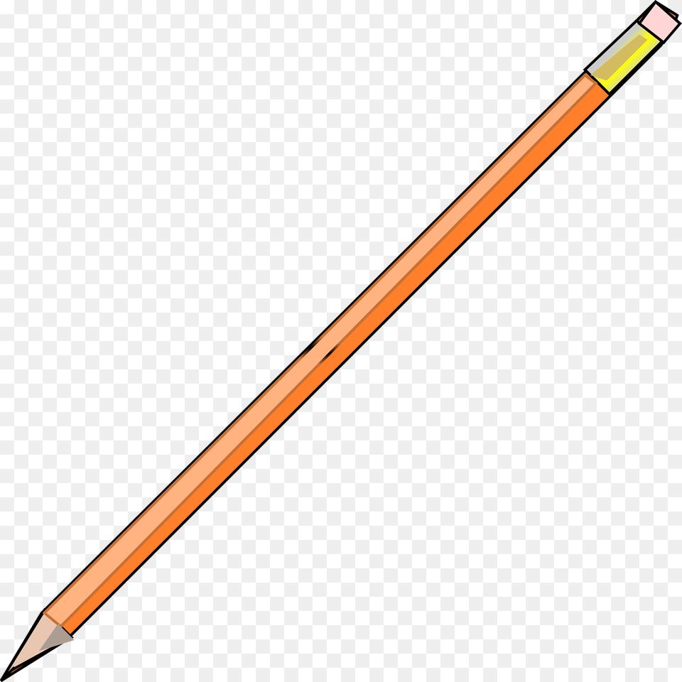 Orange Pencil Clipart, Blade, Dagger, Knife, Weapon Free Transparent Png