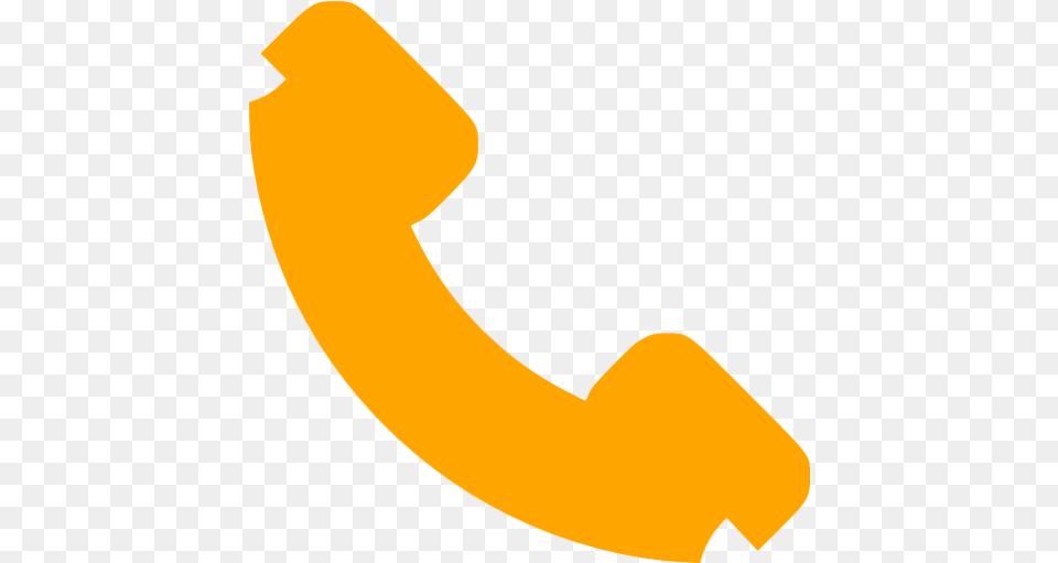 Orange Phone Icon Orange Phone Icons Phone Yellow Icon, Animal, Fish, Sea Life, Shark Png Image