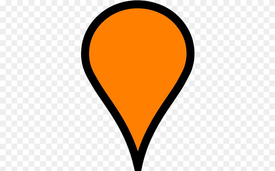 Orange Pinpoint Clip Art Orange Heart, Balloon, Astronomy, Moon, Nature Free Transparent Png