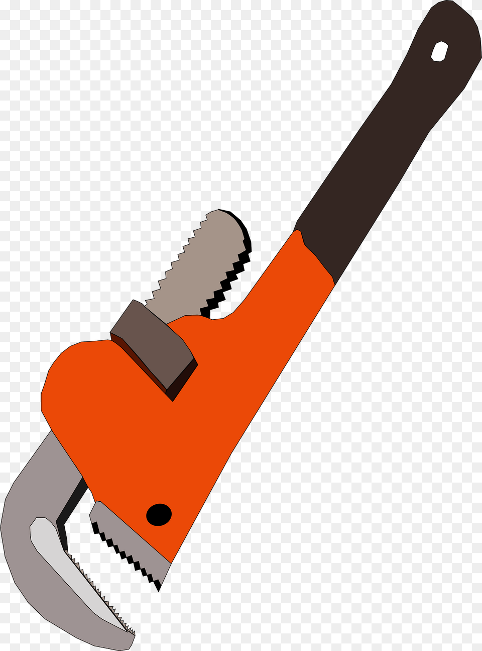 Orange Pipe Wrench Clipart, Dynamite, Weapon Free Png Download