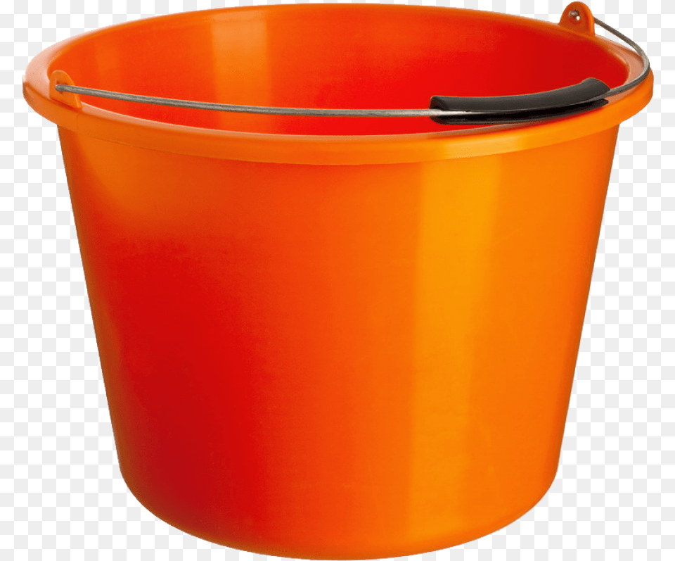 Orange Plastic Bucket Image Bucket Free Png