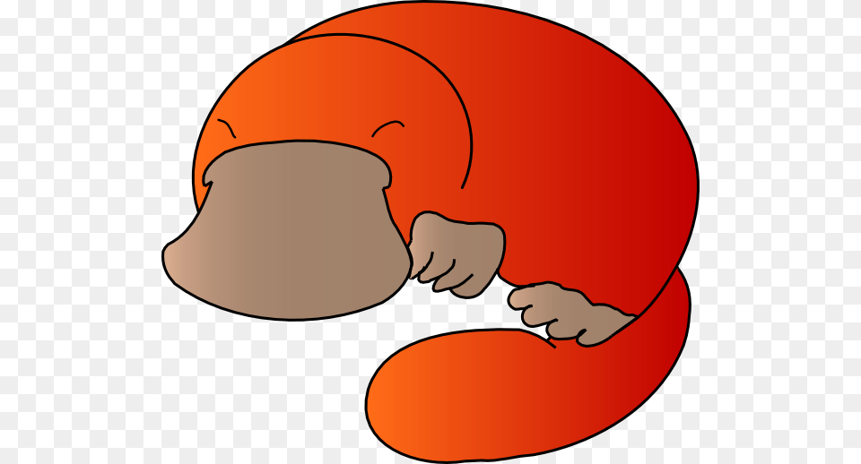 Orange Platypus, Clothing, Hat, Cap, Hardhat Png