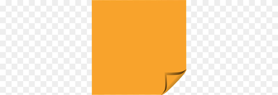 Orange Post It Note Free Png