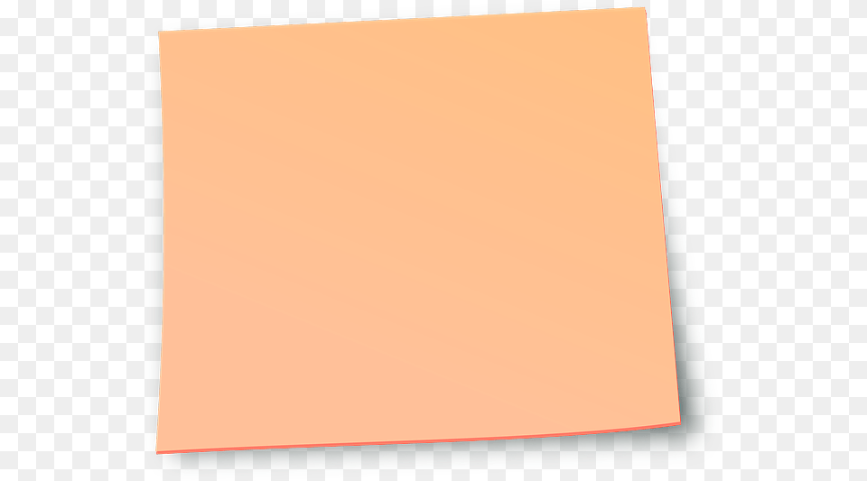 Orange Post It Note Construction Paper, White Board, Mat, Mousepad Png