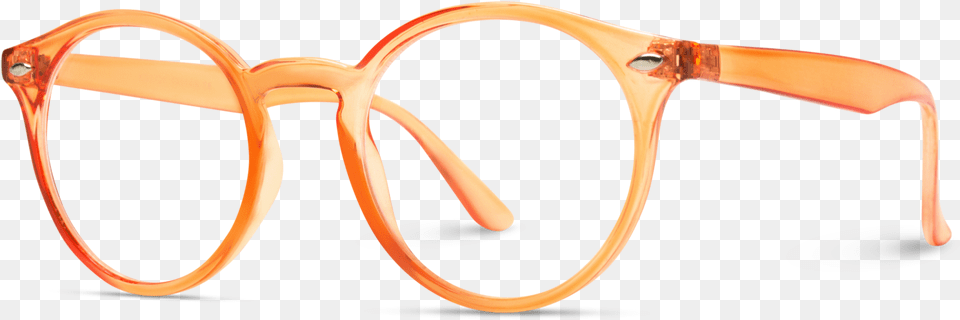 Orange Prescription Glasses Frame Eyeglasses Plastic, Accessories, Sunglasses Png