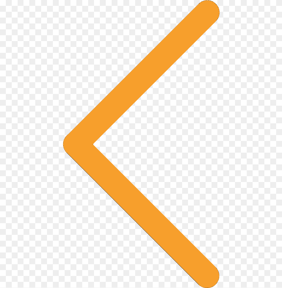 Orange Prev Arrow Image With No Orange Arrow Previous, Triangle, Sign, Symbol Free Png Download