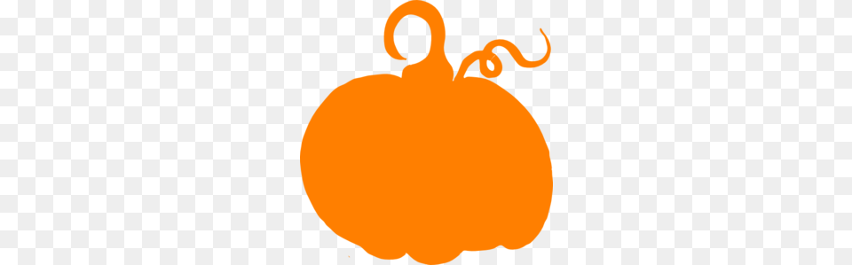 Orange Pumpkin Sihouette Clip Art, Weapon, Food, Produce Free Png