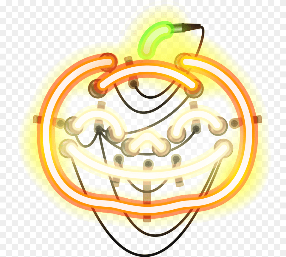 Orange Pumpkin Watercolor Hand Drawn Halloween, Light Free Transparent Png