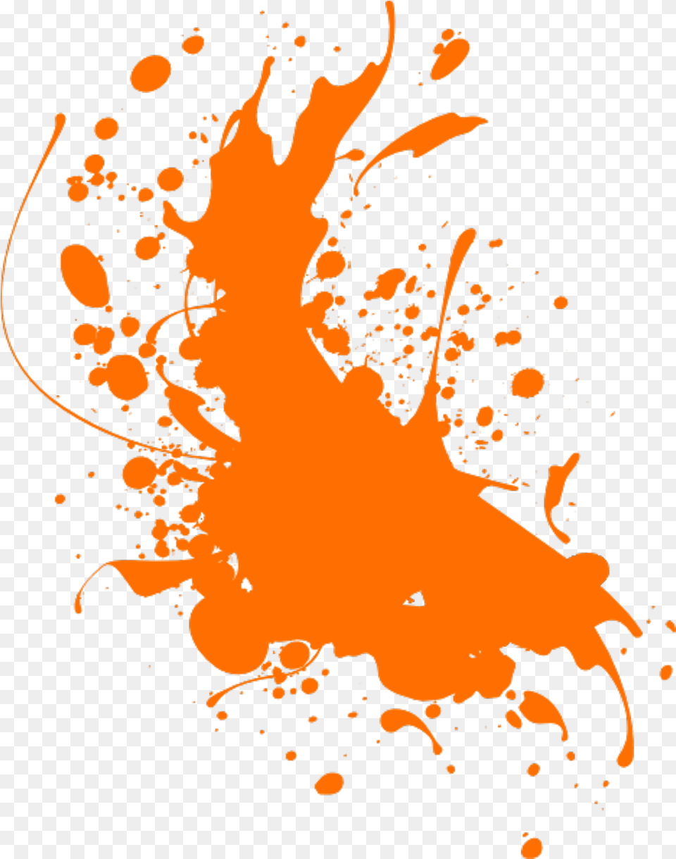 Orange Purple Paint Splatter, Fire, Flame, Mountain, Nature Free Png Download