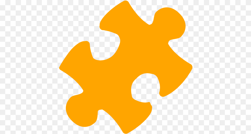 Orange Puzzle 4 Icon Orange Jigsaw Puzzle Piece, Game, Jigsaw Puzzle, Head, Person Png Image