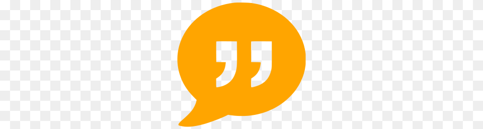 Orange Quote Icon, Art Free Transparent Png