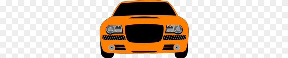 Orange Race Car Clip Art, Coupe, Sports Car, Transportation, Vehicle Free Png Download