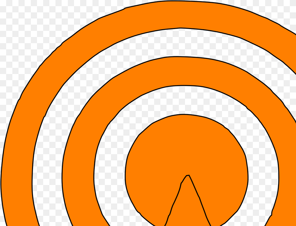 Orange Radiotowericon Svg Vector Orangeradiotowericon Vertical, Spiral, Coil Png Image