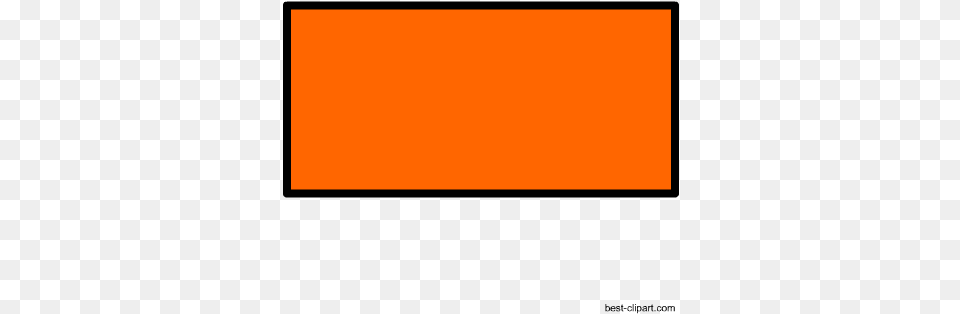 Orange Rectangle Clipart Png Image