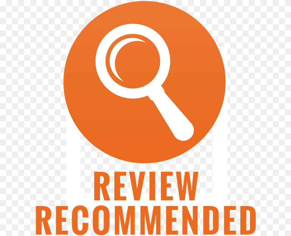 Orange Review Recommended Icon Language, Advertisement, Poster, Disk Free Png Download