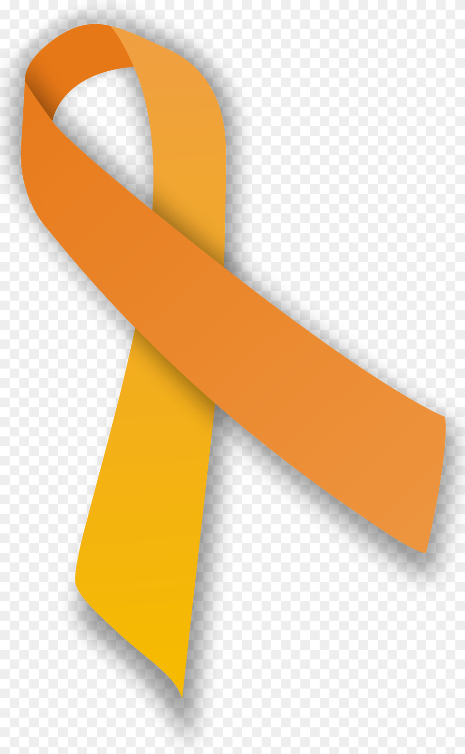 Orange Ribbon Self Harm Awareness Day, Accessories, Formal Wear, Tie, Belt Free Png