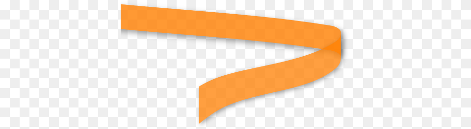 Orange Ribbon Transparent Background Arts Png Image