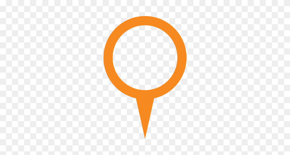 Orange Ring Location Marker Free Transparent Png
