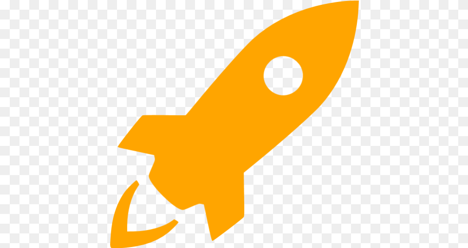 Orange Rocket Icon Rocket Icon Dark Blue, Electronics, Hardware, Animal, Fish Png Image