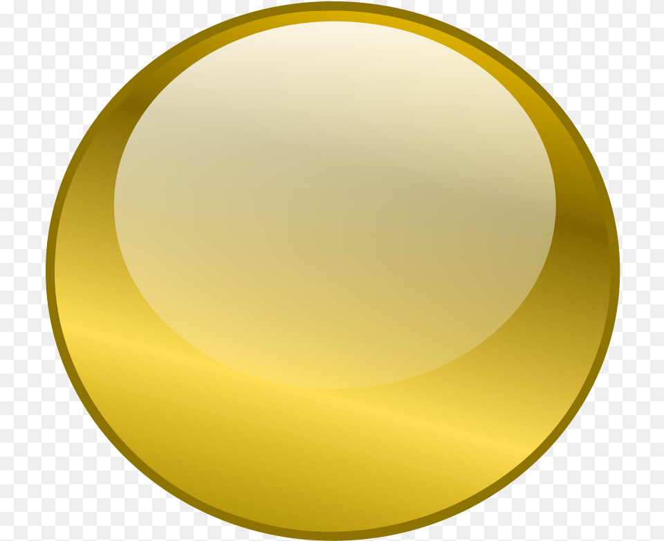 Orange Round Button 2 Svg Clip Arts Round Button, Gold, Sphere, Astronomy, Moon Free Png Download