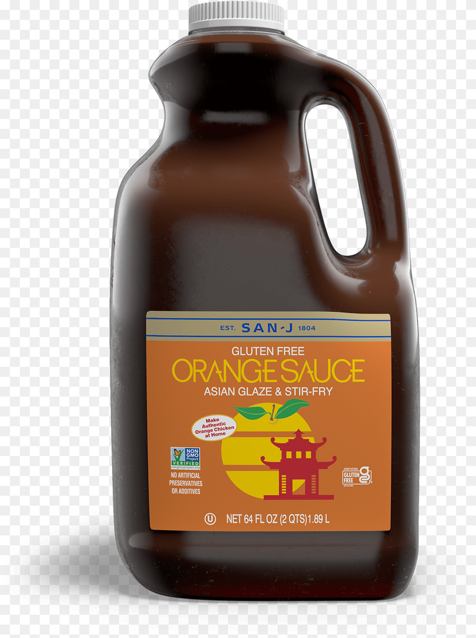 Orange Sauce Asian Food Service Sauces In Bulk Sanj Sauce, Seasoning, Syrup, Bottle, Cosmetics Free Png
