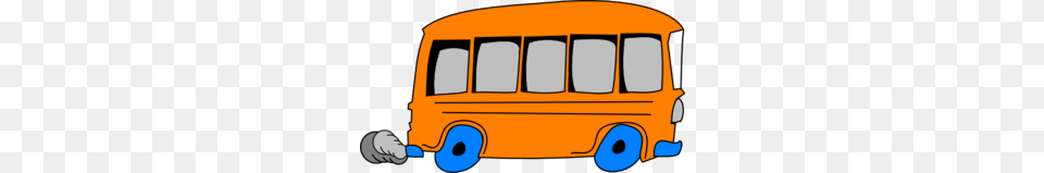 Orange School Bus Clip Art, Transportation, Vehicle, School Bus, Minibus Free Png