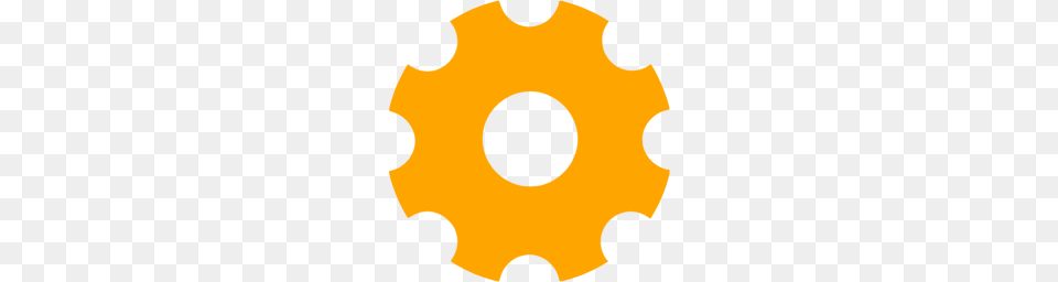Orange Settings Icon, Art Free Png Download