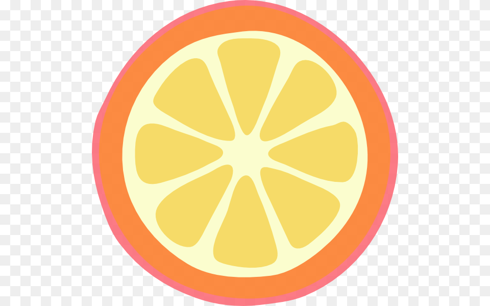 Orange Slice Cartoon, Citrus Fruit, Food, Fruit, Grapefruit Png Image