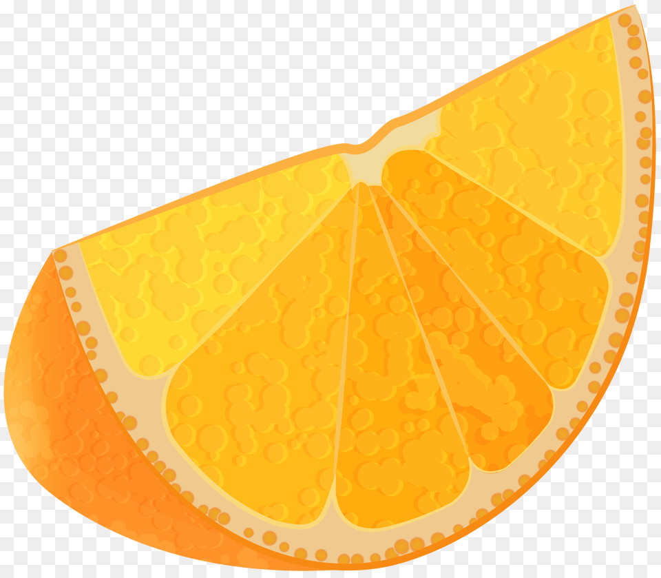 Orange Slice Clip Art, Citrus Fruit, Food, Fruit, Plant Png Image
