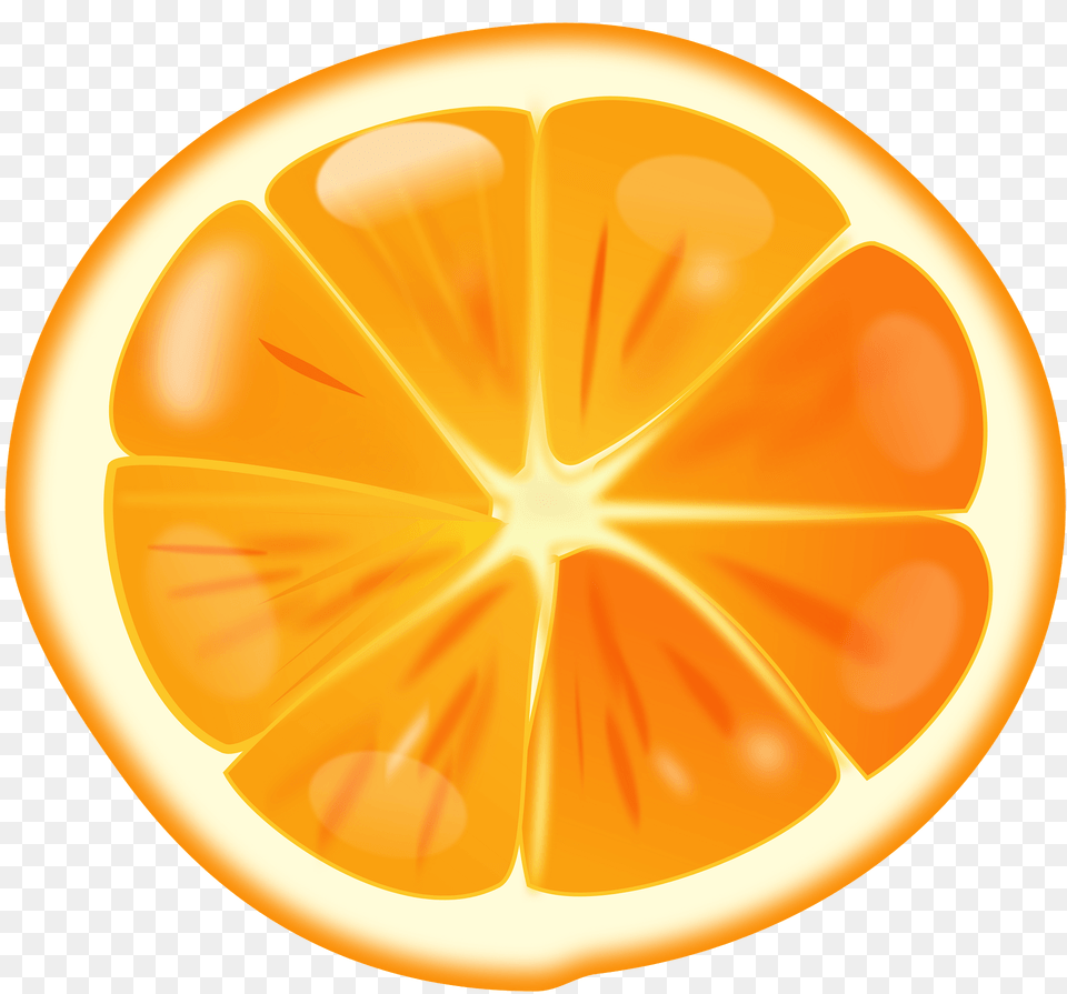 Orange Slice Clipart, Citrus Fruit, Food, Fruit, Plant Free Png Download