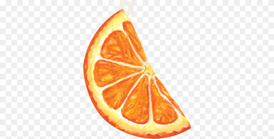Orange Slice Gift Tag Clementine, Citrus Fruit, Food, Fruit, Grapefruit Free Png Download
