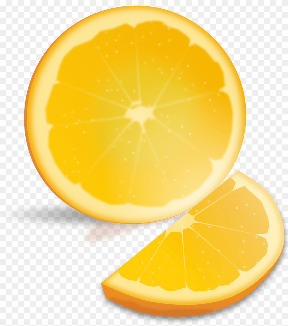 Orange Slices Orange Clipart No Background, Citrus Fruit, Food, Fruit, Lemon Png Image