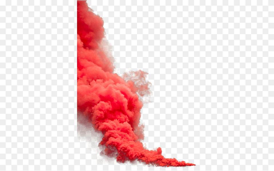 Orange Smoke Transparent Smoke Bomber, Mountain, Nature, Outdoors Png Image