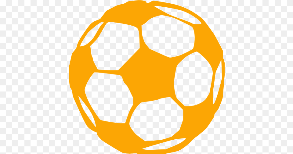Orange Soccer 2 Icon Orange Sport Icons Guadeloupe National Football Team Logo, Ball, Soccer Ball, Animal, Fish Free Png
