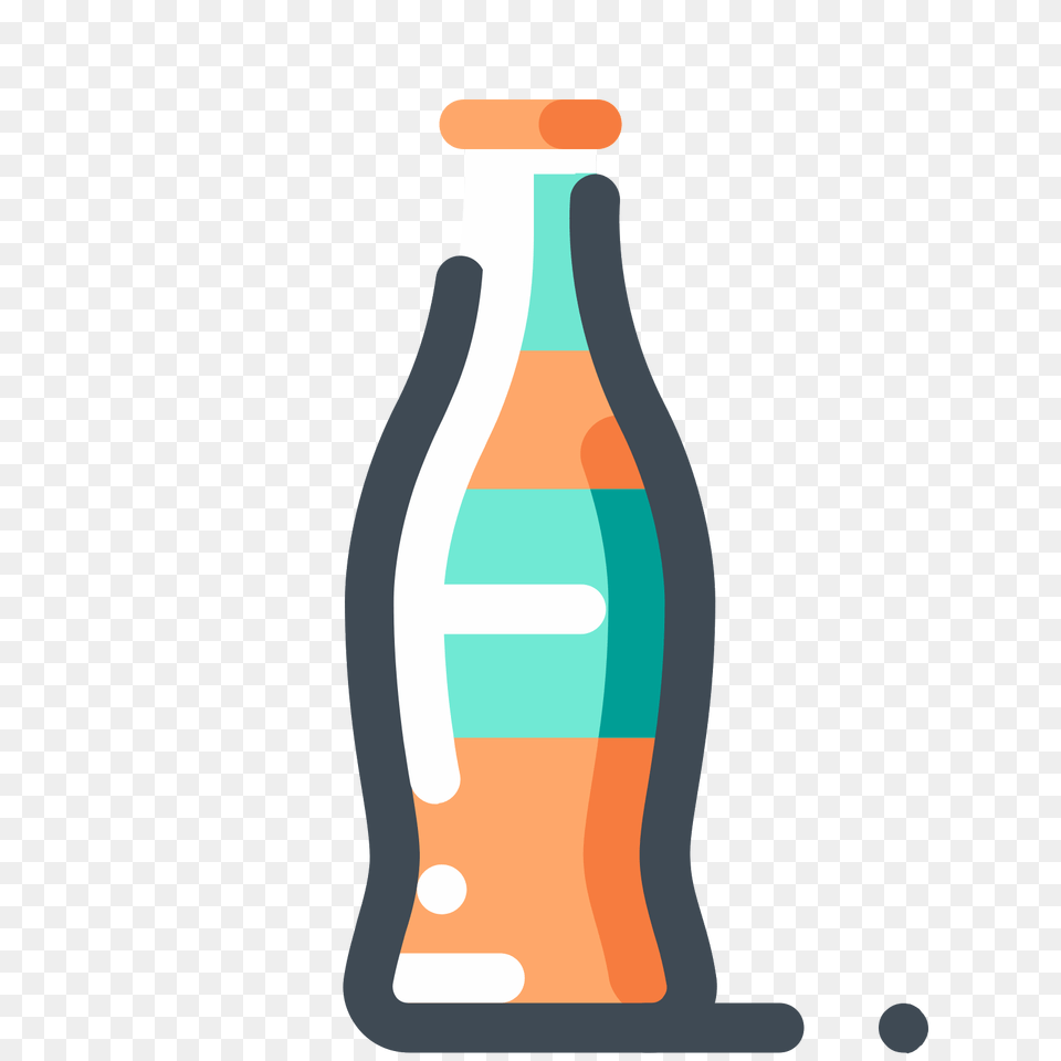 Orange Soda Bottle Icon, Beverage, Coke, Pop Bottle, Dynamite Free Png Download
