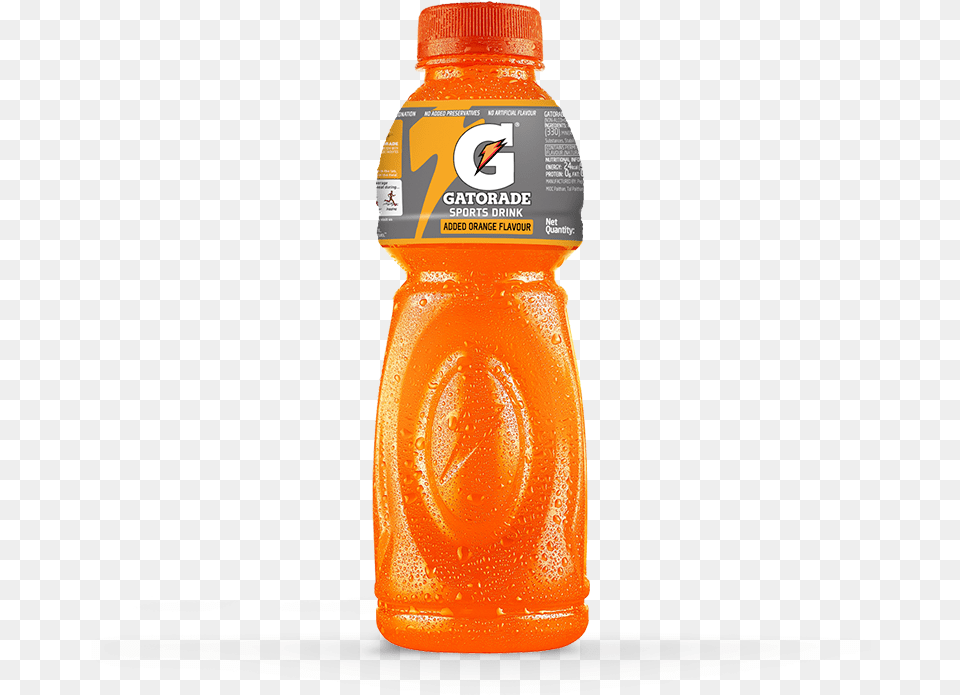 Orange Soft Drinkorange Drinkdrinkplastic Bottlebottlesports Gatorade Sports Drink, Beverage, Juice, Food, Ketchup Png Image