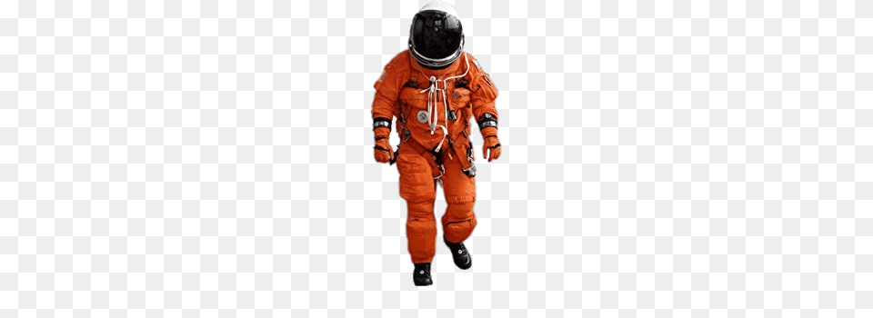 Orange Space Suit, Person, Helmet, Astronaut Free Transparent Png