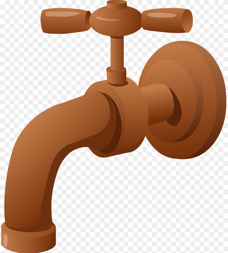 Orange Spigot Clipart, Bronze, Tap, Smoke Pipe Png Image