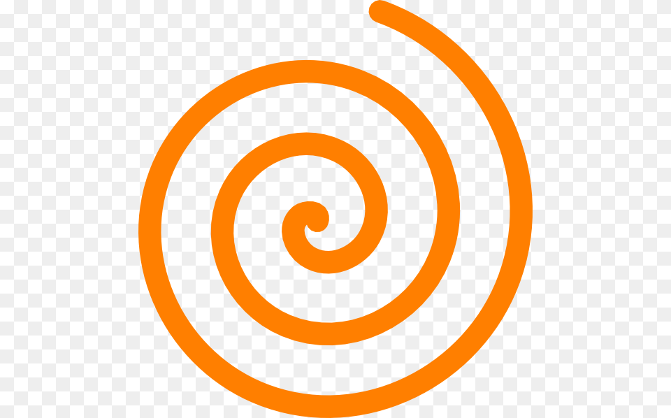 Orange Spiral Clip Art, Coil, Ammunition, Grenade, Weapon Free Png