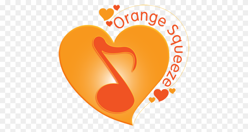 Orange Squeeze Orange Bike Labs, Art, Graphics, Heart Png